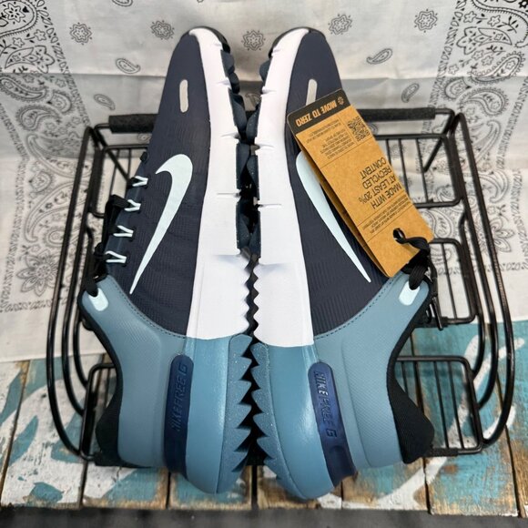 NEW Nike Free Golf Next Nature Armory Navy Glacier Blue FN0332-401 Men’s Size 9 - Picture 8 of 10